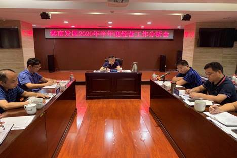 买球体育(中国)官方网站召开2020年半年度经营工作分析会