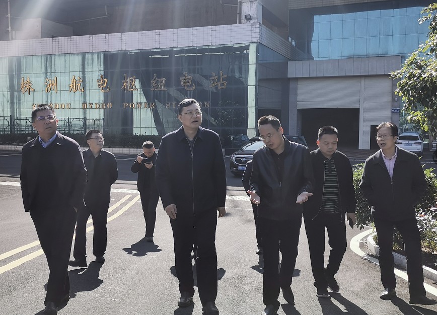 集团总经理苏德辉一行赴株洲航电分买球体育(中国)官方网站督查安全生产经营工作